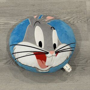 Looney Tunes Bugs Bunny Round Pillow Cushion Warner Bros World Abu Dhabi